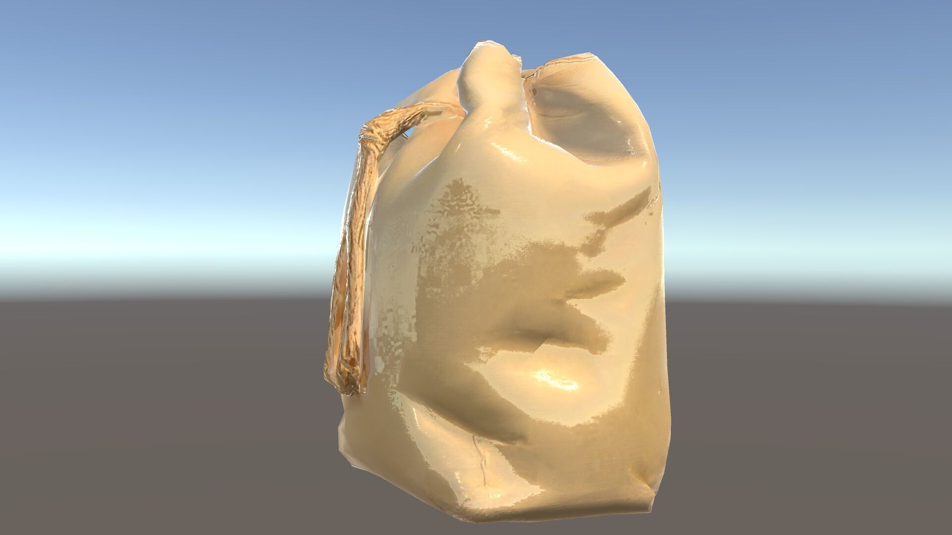 Versatile Canvas Drawstring Bag Model Pack Low-poly 3D model_34