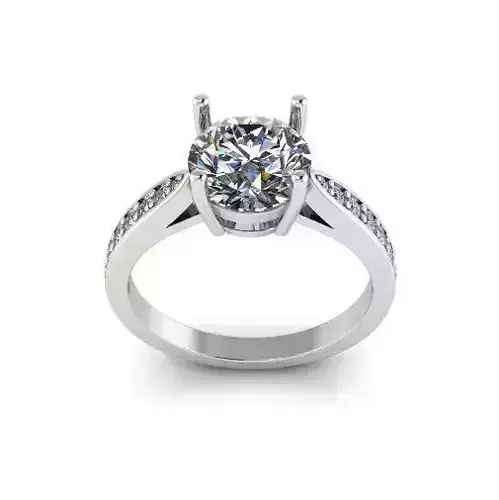 Solitaire ring Model 7529