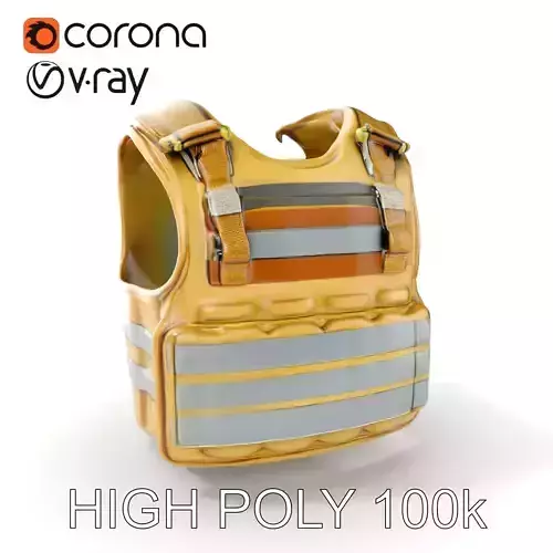 Tactical Vest Model Pack with Modular Design