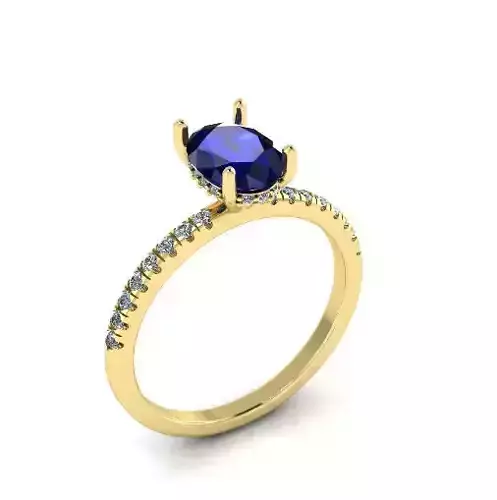 Solitaire ring Model 7526