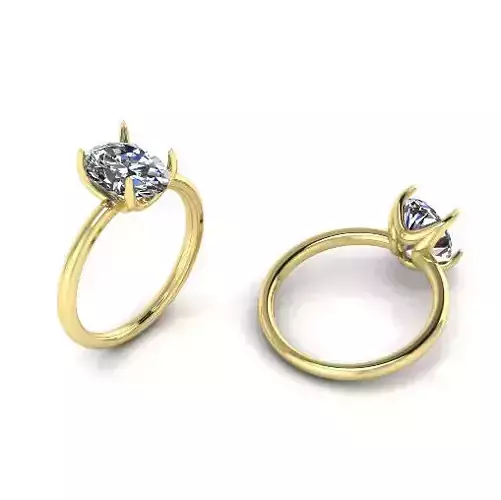 Solitaire ring Model 7525