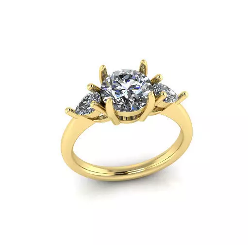 Ring Model 7519 3D print model_0