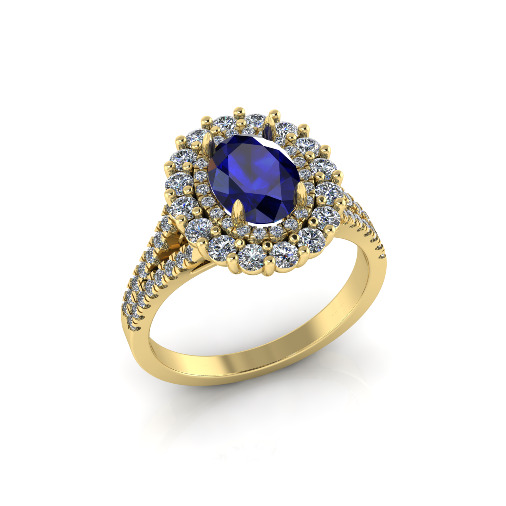 Ring Model 7517 3D print model_1