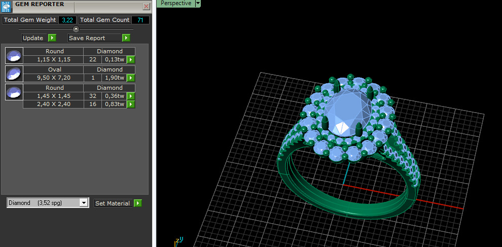 Ring Model 7517 3D print model_7