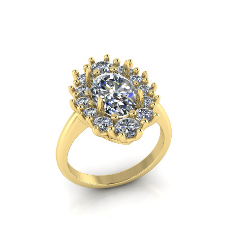 Ring Model 7503 3D print model_1