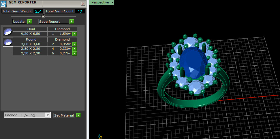 Ring Model 7503 3D print model_7