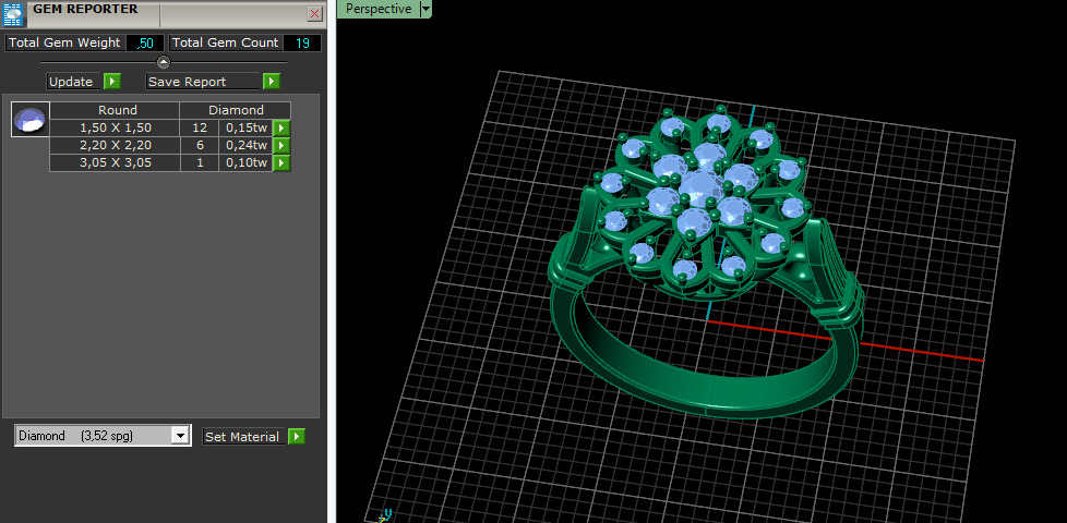 Ring Model 7490 3D print model_7