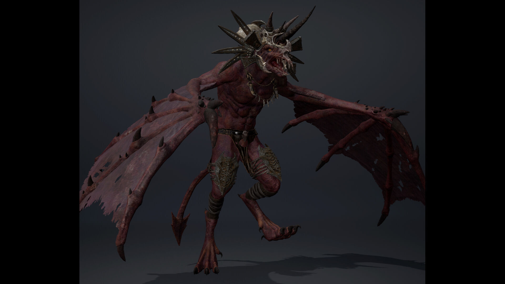 Ashendust 4 Brutal Low-poly 3D model_11