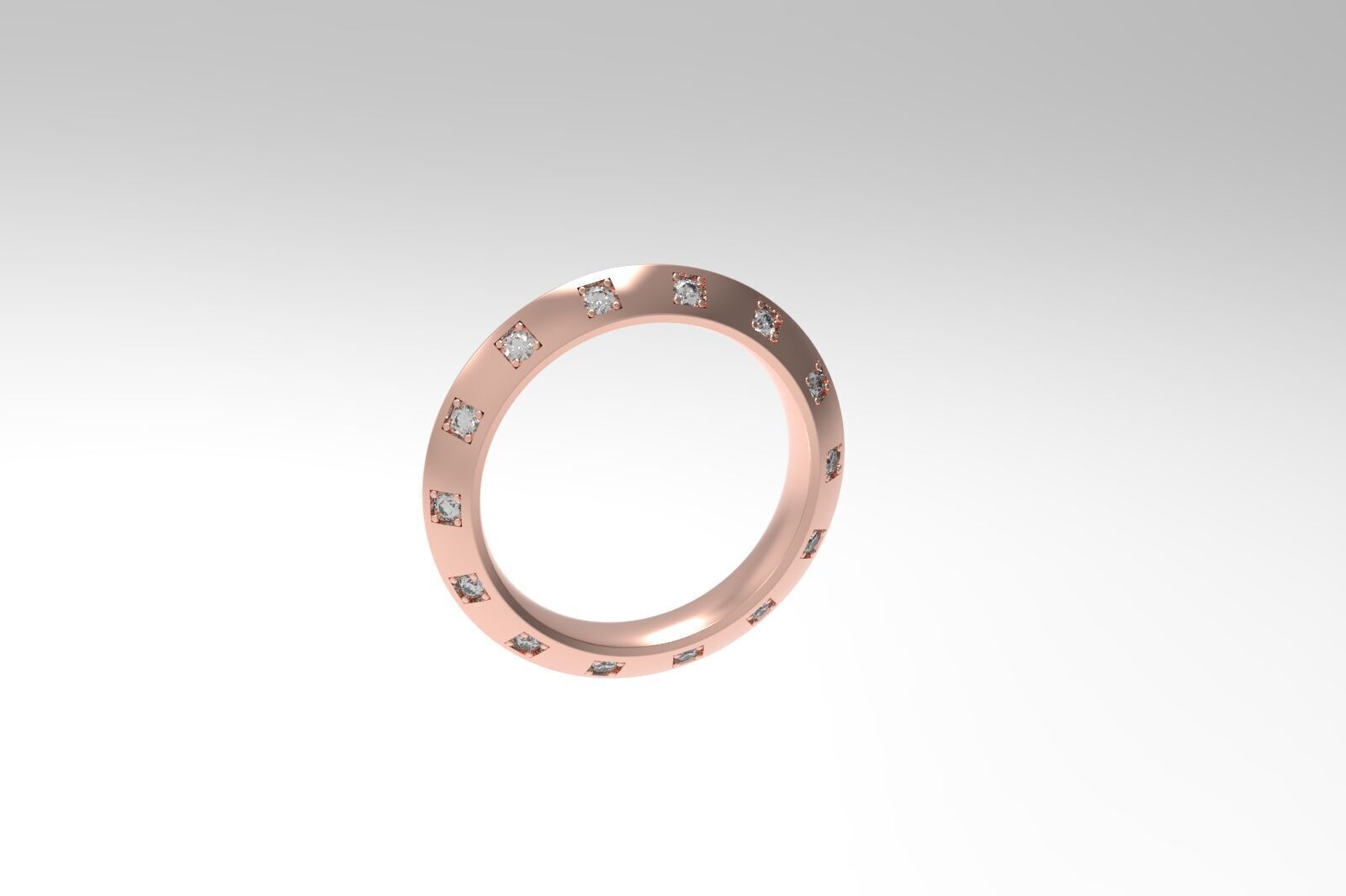 Louis vuitton ring 3D print model_8