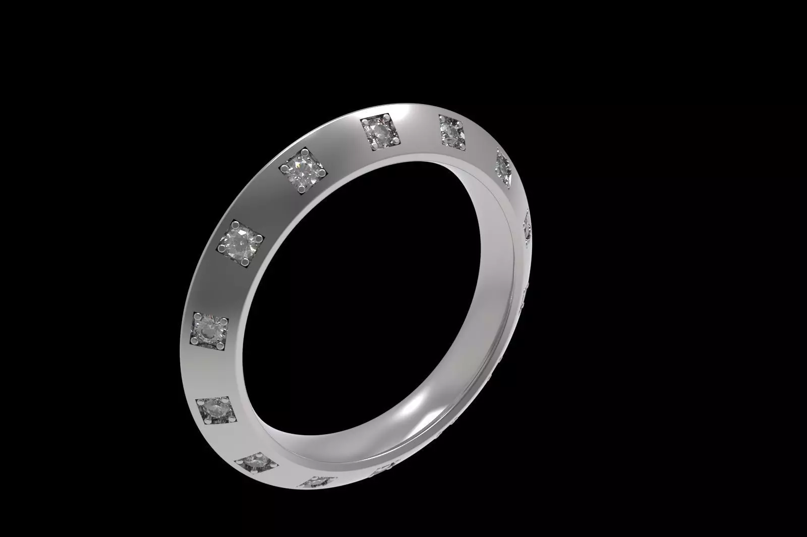 Louis vuitton ring 3D print model_0