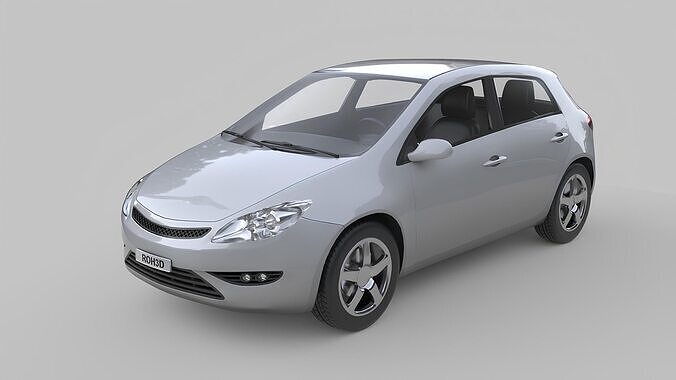 Generic Hatchback Car 2006 3D model