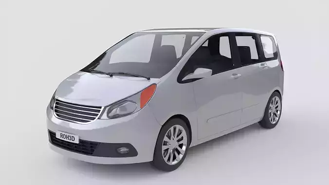 Generic MPV Car 2009 3D model