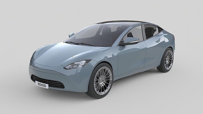 Generic Sedan EV 2020 3D model