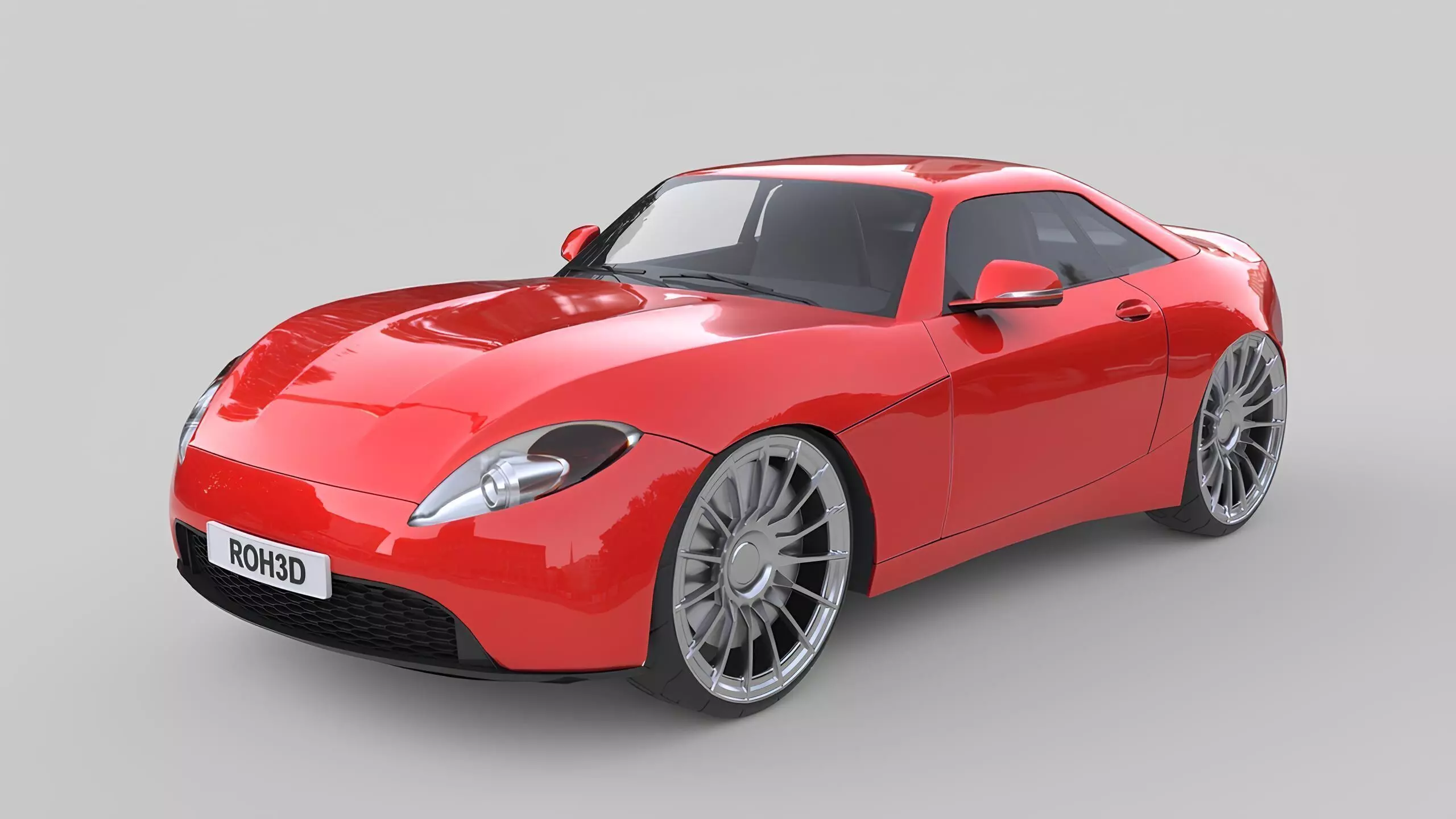 Generic Sporty Coupe 2010 3D model