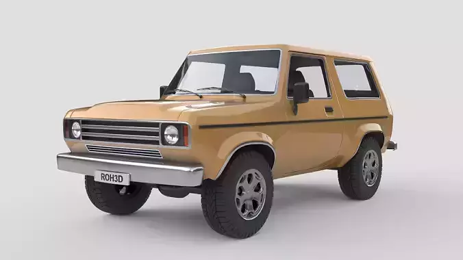 Generic SUV Car 1987 3D model