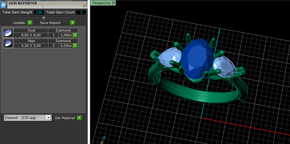 Rings graff Model 7587 3D print model_7