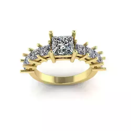 Solitaire ring Model 7586