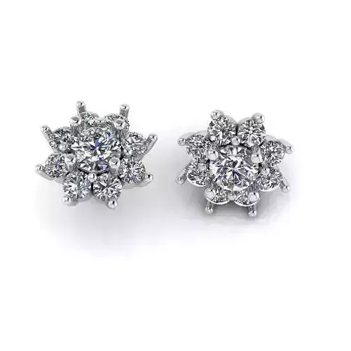 Earrings puset Model 7585