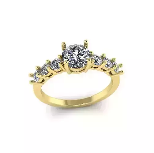 Solitaire ring Model 7582