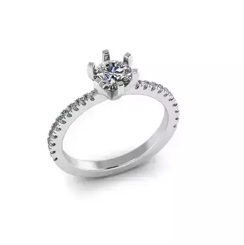 Solitaire ring Model 7578