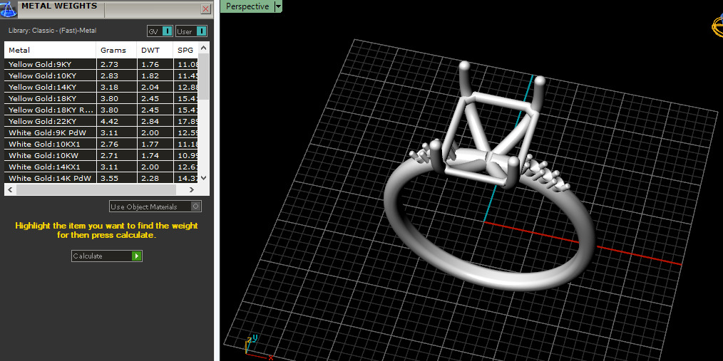 Solitaire emerald ring Model 7567 3D print model_6