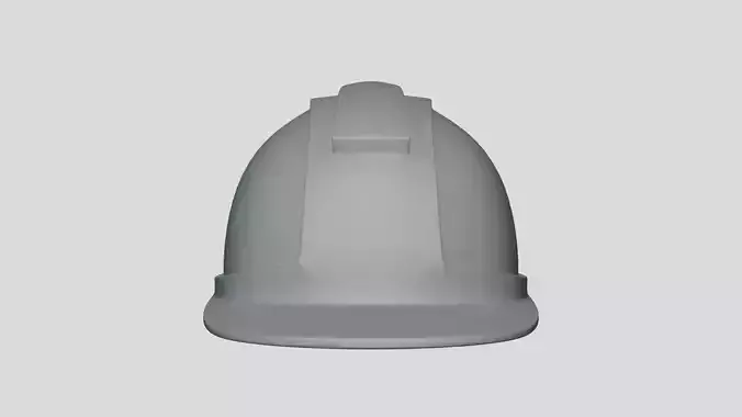 Basic Safety Helmet - Geometry Only No Textures No Materials