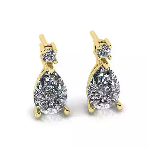 Earrings puset Model 7625