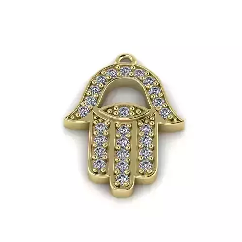 Hamsa pendant Model 7622