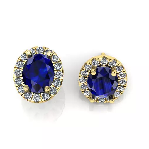 Earrings puset Model 7620 3D print model