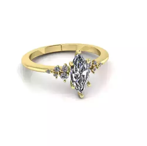 Ring marquise Model 7612