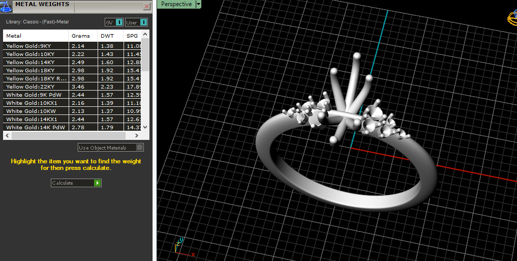 Ring marquise Model 7612 3D print model_6