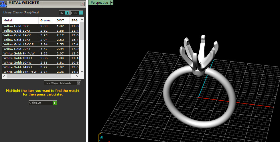 Solitaire ring Model 7611 3D print model_6