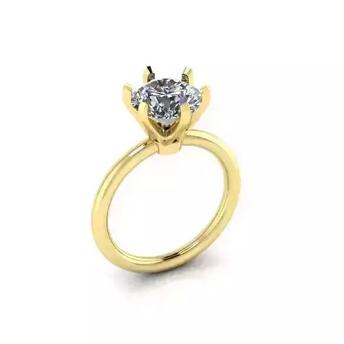 Solitaire ring Model 7611