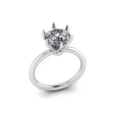 Solitaire ring Model 7610