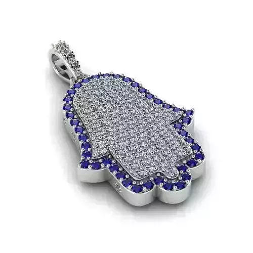 Hamsa pendant Model 7604