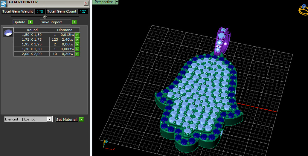 Hamsa pendant Model 7604 3D print model_7