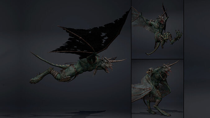 Ashendust 2 Brutal Low-poly 3D model