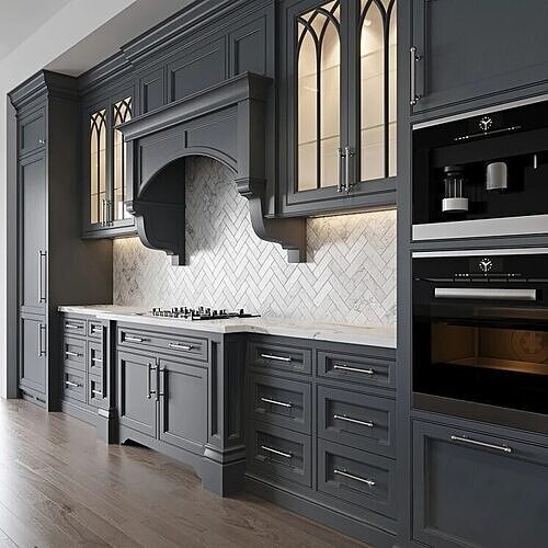 Classic Kitchen Set  3D model