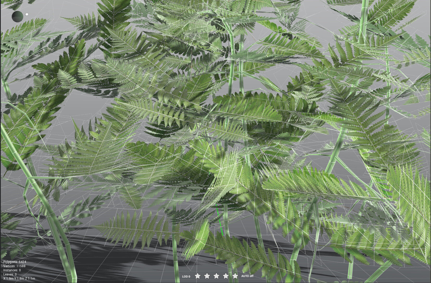EVERYPlant Bracken LowPoly Low-poly 3D model_41