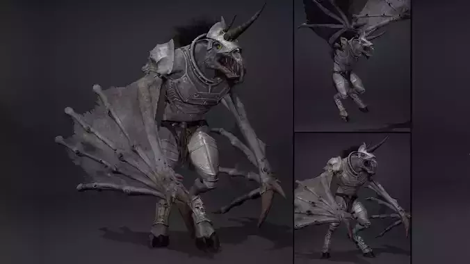 Ashen Swordman Wing 2