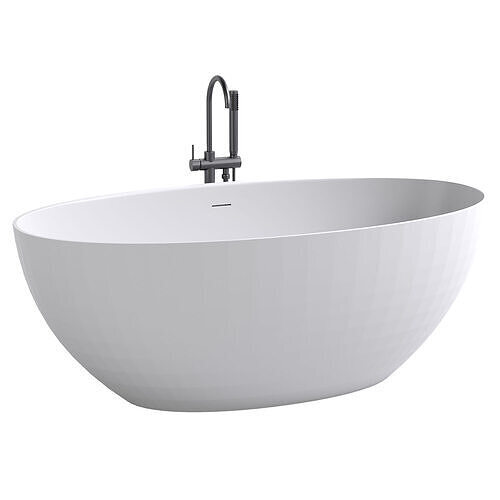 rivea Malie Geo freestanding bath 3D model