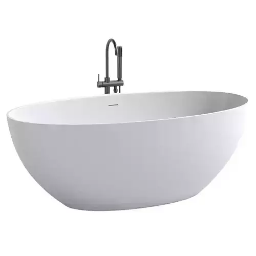 rivea Malie Geo freestanding bath