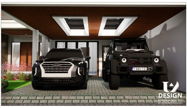 Modern Two-Story House Design with Private Swimming Pool 3D print model_12