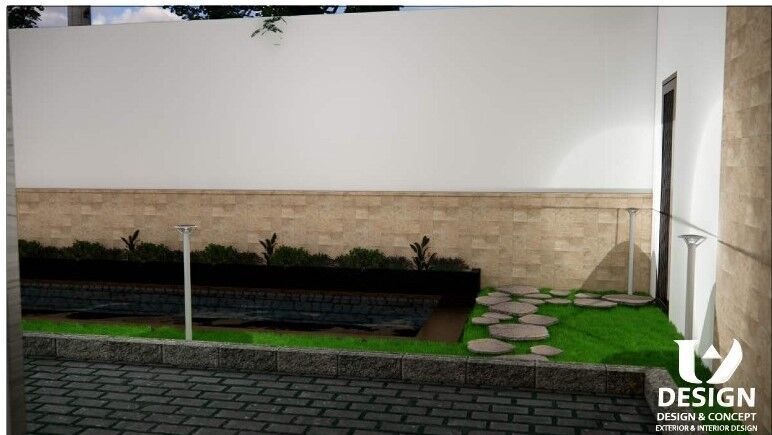 Modern Two-Story House Design with Private Swimming Pool 3D print model_18