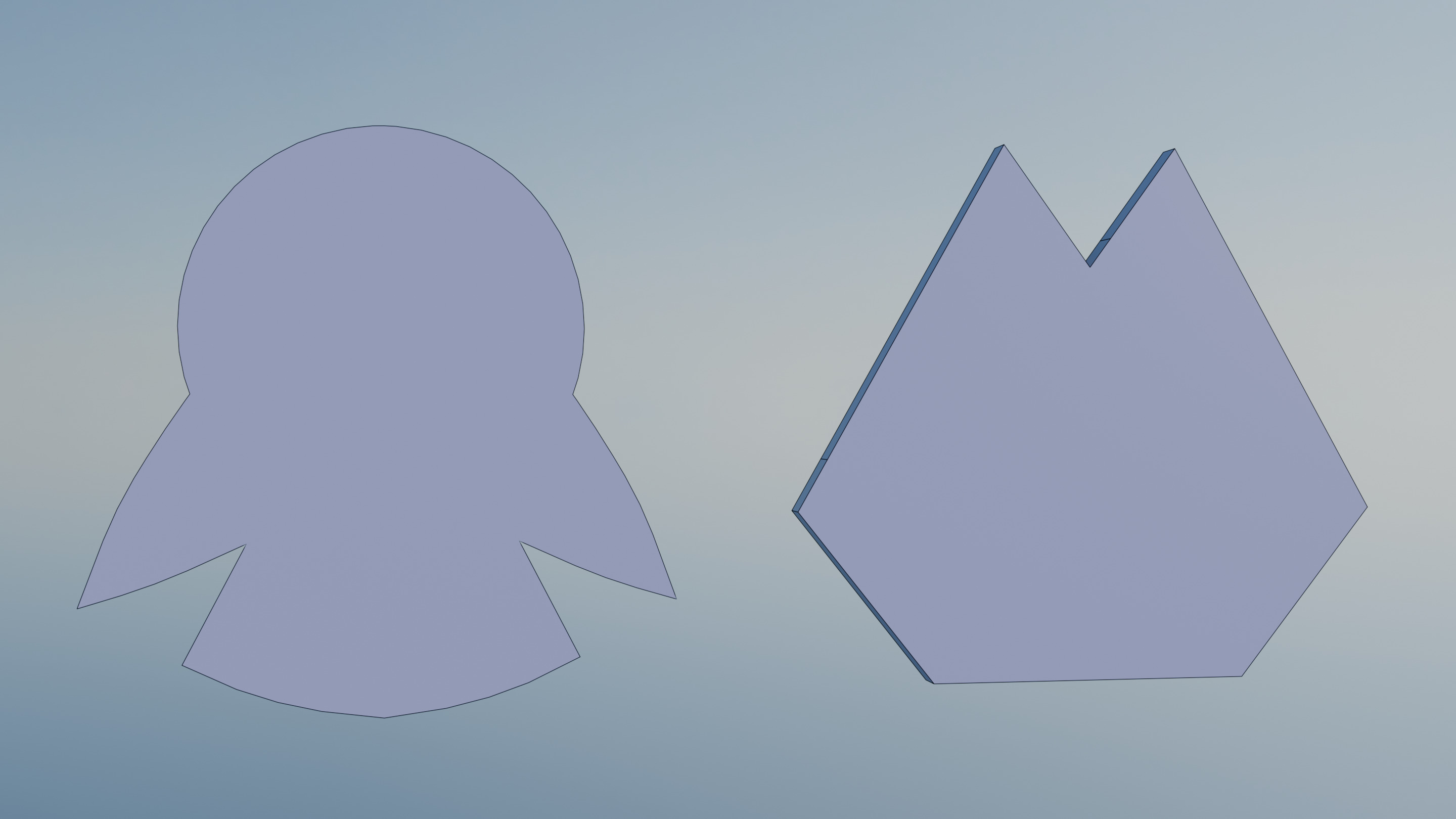 Pokemon Sinnoh Gym Badges Low-poly 3D model_24