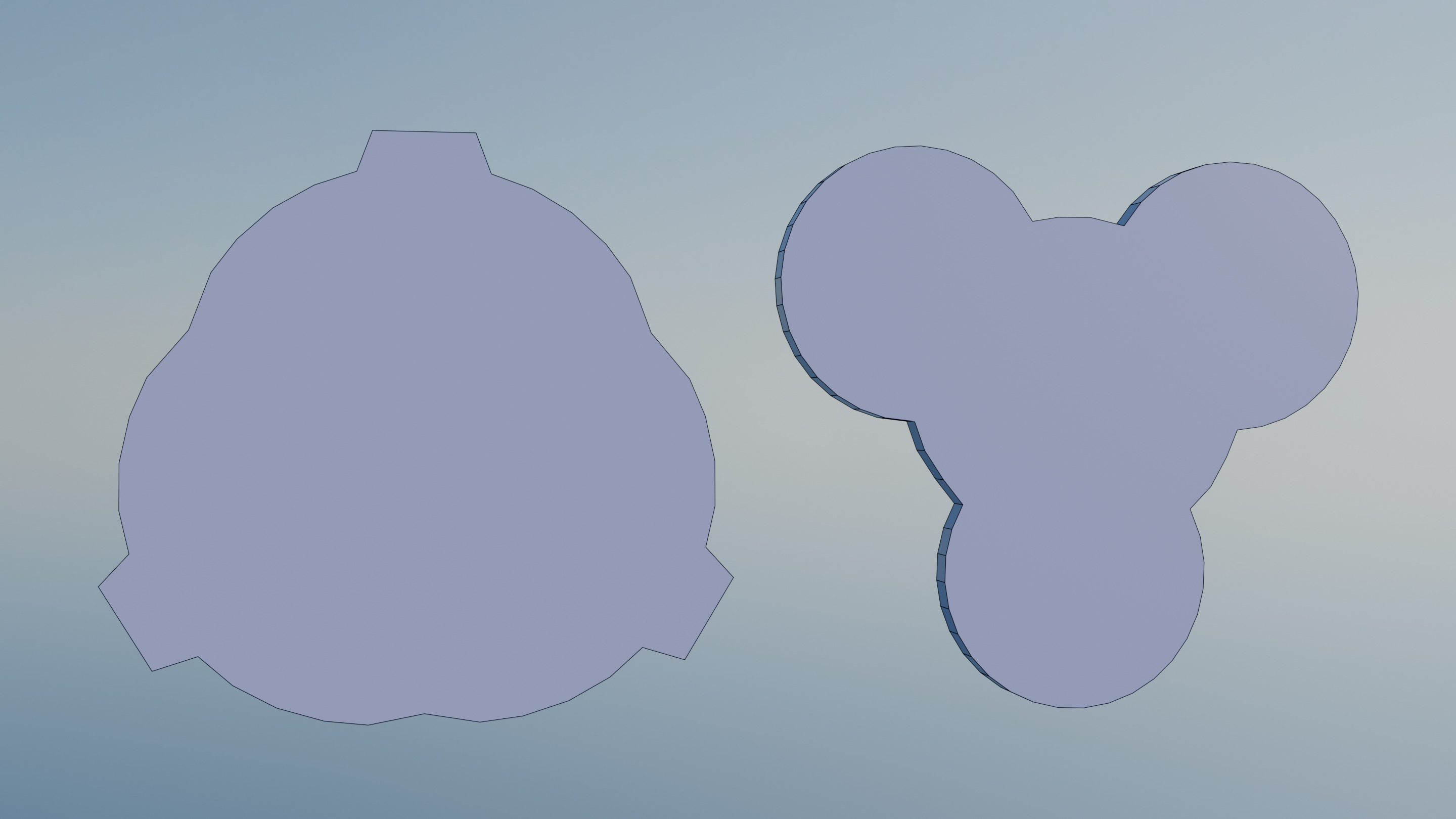 Pokemon Sinnoh Gym Badges Low-poly 3D model_18