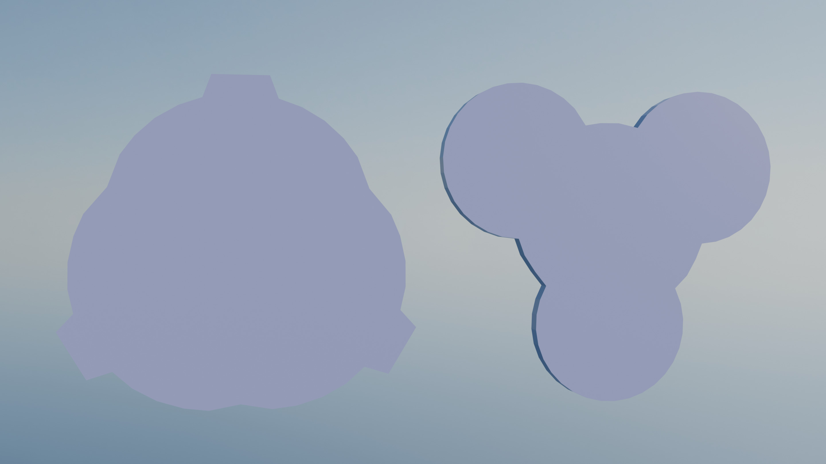 Pokemon Sinnoh Gym Badges Low-poly 3D model_17