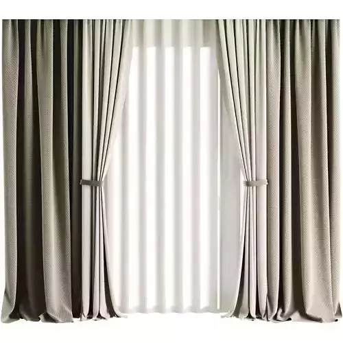 Silk and Cotton Curtain