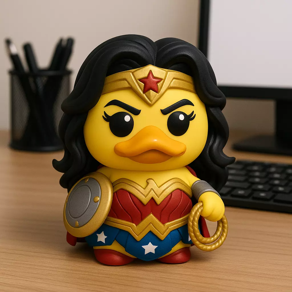 Wonder Woman DC urban vibes 3D print model_0