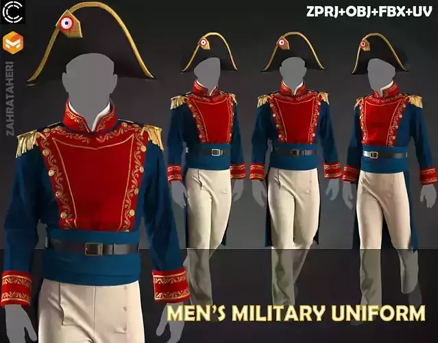 MENS MILITARY UNIFORM